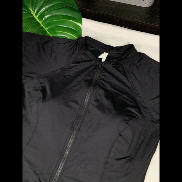 NEW‎ Sea Level Front Zip One-Piece Swimsuit in Black [ 12 US ] - Picture 5 of 12